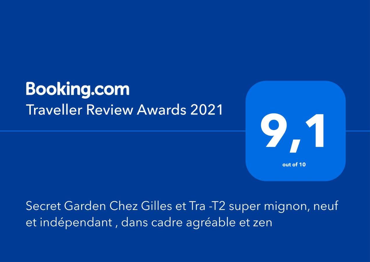 Secret Garden - Chez Gilles Et Tra - Maison D Hote -T2 Super Mignon, Neuf Et Independant , Dans Cadre Agreable Et Zen Valergues Exterior foto